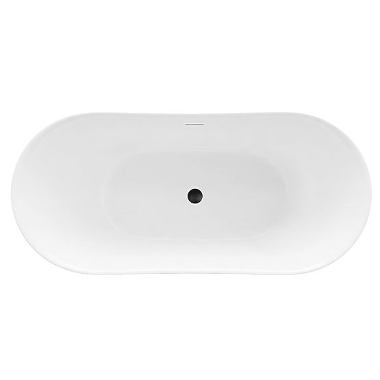 Freestanding Bathtub Rea Ferrano Slim 170