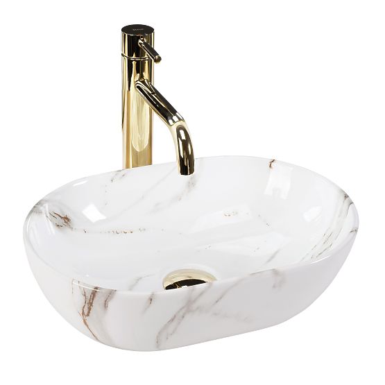 Furniture Washbasin Rea AMELIA MINI AIAX SHINY
