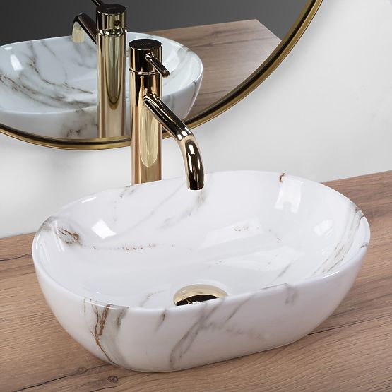 Furniture Washbasin Rea AMELIA MINI AIAX SHINY