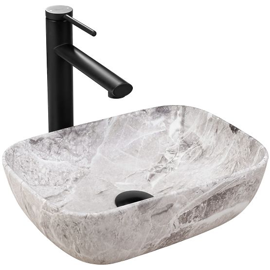 Furniture Washbasin Rea Belinda Mini Stone Matt