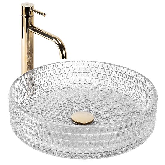 Furniture Washbasin Rea Cristal Transparent 39