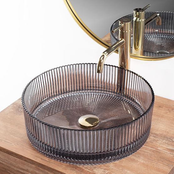 Furniture Washbasin Rea Ingrid Grey