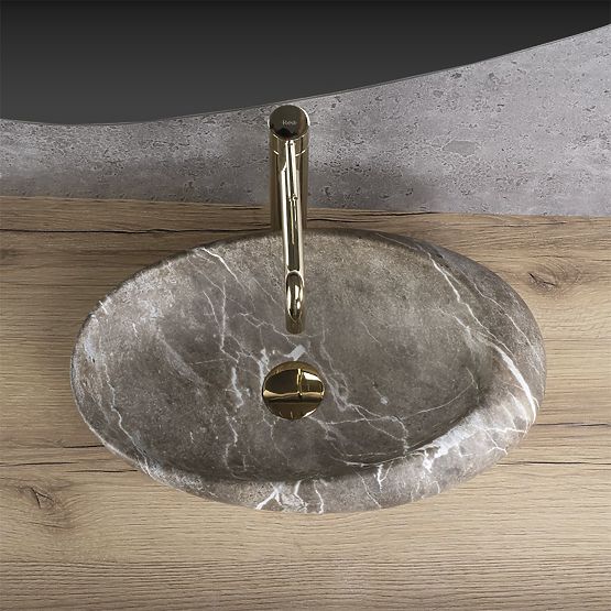 Furniture Washbasin Rea Roxy B Stone NATURE