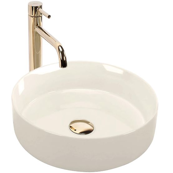 Furniture Washbasin Rea SAMI ECRU SHINY