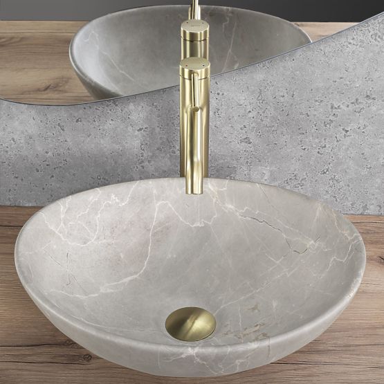 Furniture Washbasin Rea Sofia Beige Matt