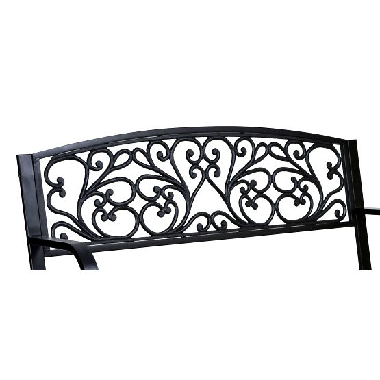 Garden Bench Steel-Cast Iron TITO
