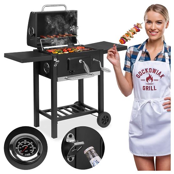 Garden Carbon Grill CARBON Black