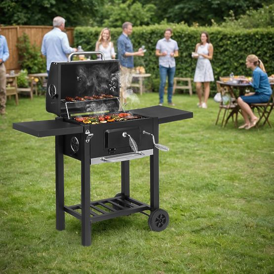 Garden Carbon Grill CARBON Black