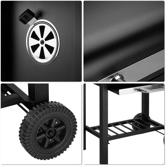 Garden Carbon Grill CARBON Black