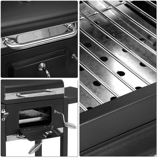 Garden Carbon Grill CARBON Black