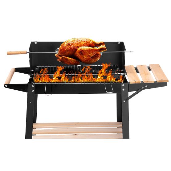 Garden Charcoal Grill PARIL on Wheels