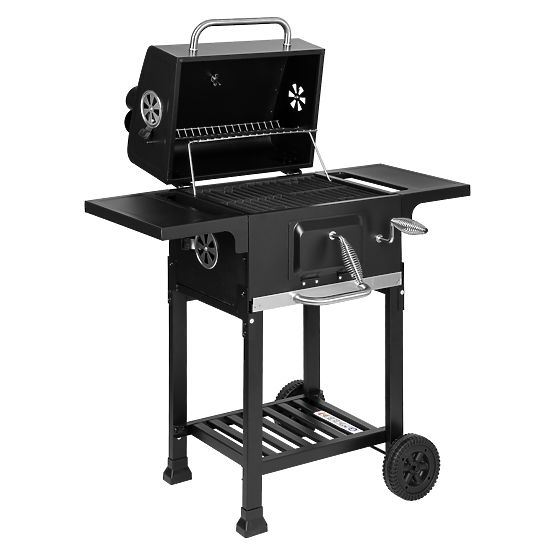 Garden Charcoal Grill with Cast Iron Grate FERRO