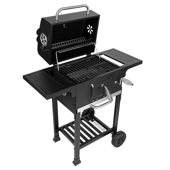 Garden Charcoal Grill with Cast Iron Grate FERRO