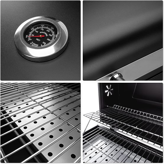 Garden Charcoal Grill with Lid MEJOR