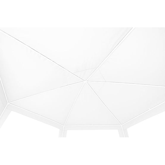 Garden Commercial Pavilion Tent 2x2x2 m with Mosquito Net White MultiGarden