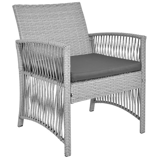 Garden Furniture Set KALINA Gray