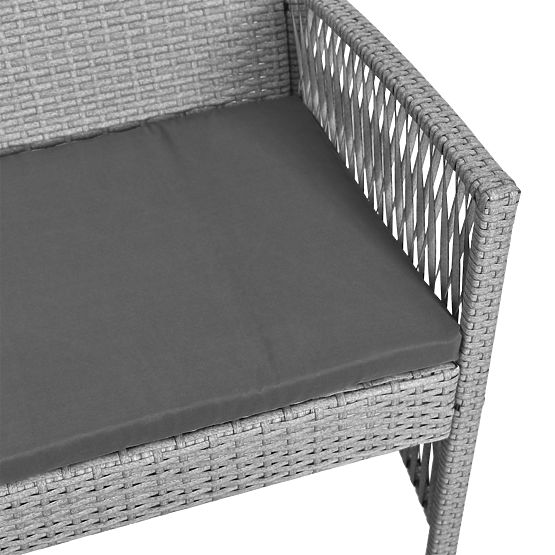 Garden Furniture Set KALINA Gray
