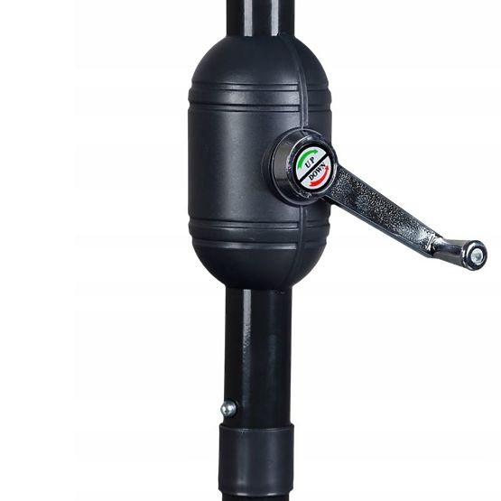 Garden Half-Umbrella Wall-Mounted for Terrace 2.7m Green