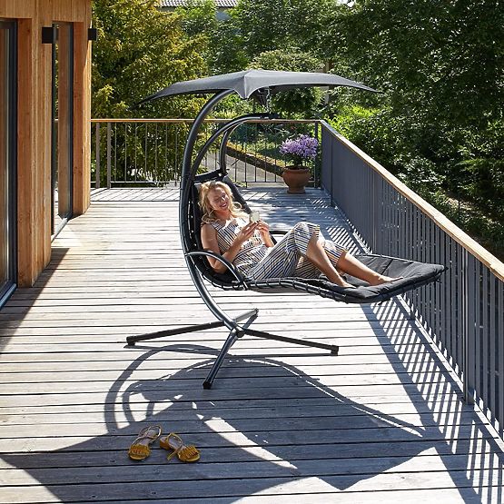 Garden Lounger Swing Hanging Chair Basket ModernHome