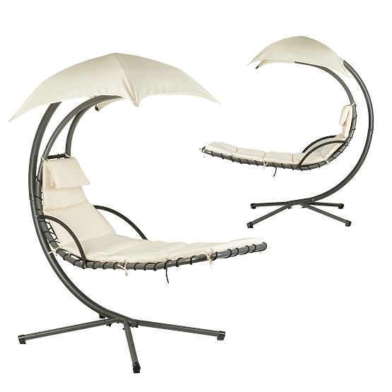 Garden Lounger Swing Rocking Chair Hanging Basket ModernHome