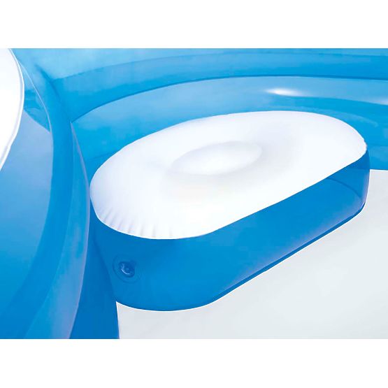 Garden Pool with Inflatable Seats 229x229cm Intex 56475