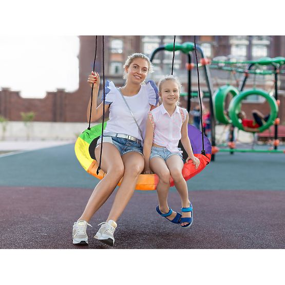 Garden Swing Nest Romek Multicolor 60 cm