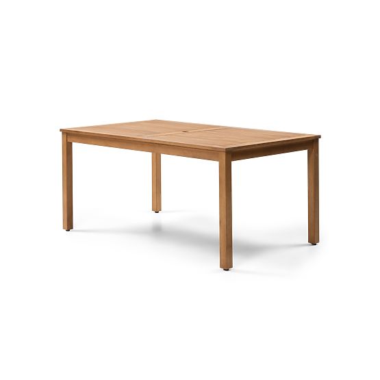 Garden Table Familis, 160 cm, Teak Look, FSC Eucalyptus Wood