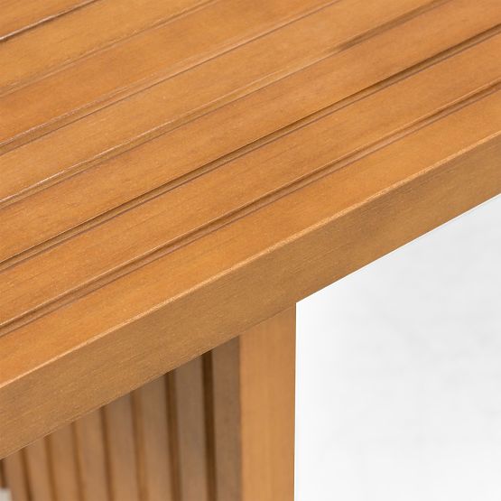 Garden Table Familis II 240 cm, Eucalyptus Wood FSC, Teak Look