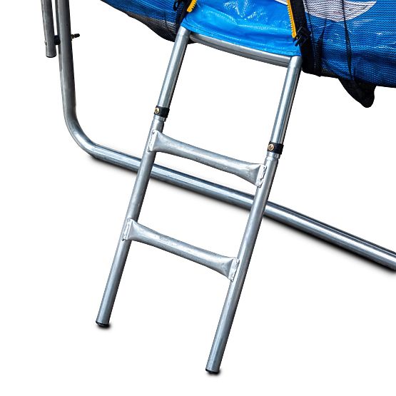 Garden Trampoline with External Net, Diameter 8 ft 244-252 cm + Ladder