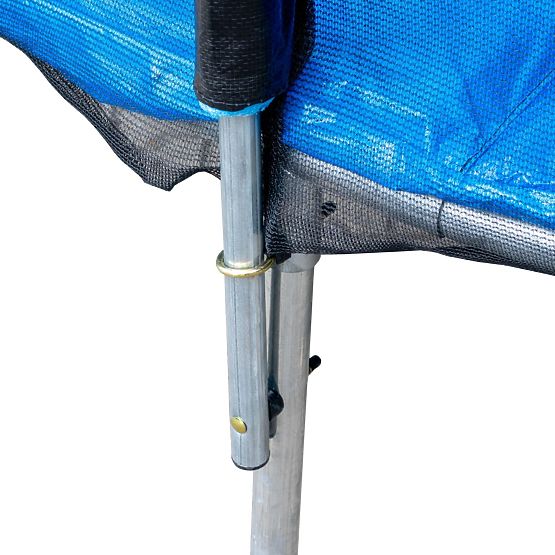 Garden Trampoline with External Net, Diameter 8 ft 244-252 cm + Ladder