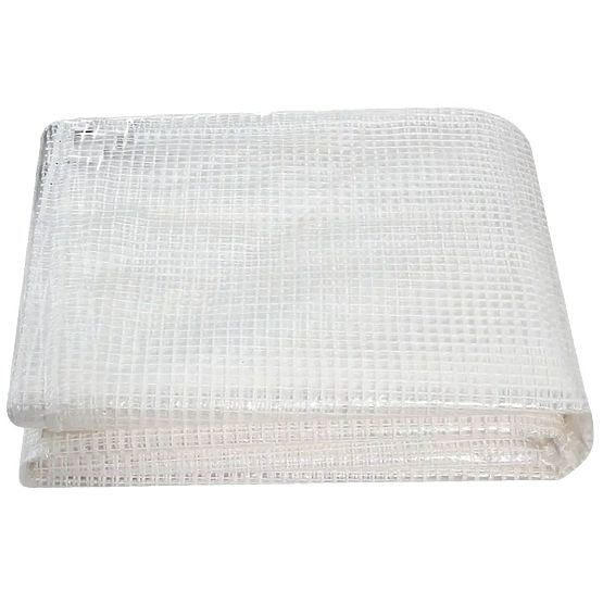 Garden Tunnel Greenhouse 3x2x2 m Multipurpose Metal Frame White Film 2 Entrances