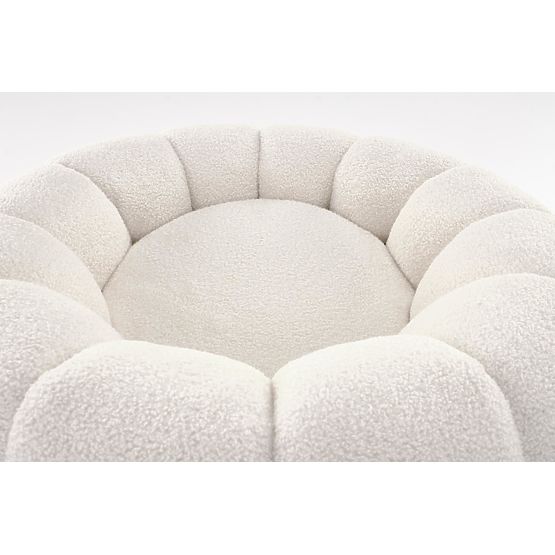 GASPAR Cream Relaxation Armchair (1p=1 piece)