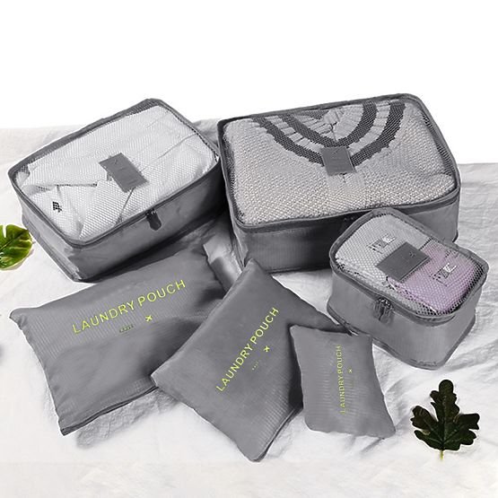 GAVIN Travel Organizer Set Grey