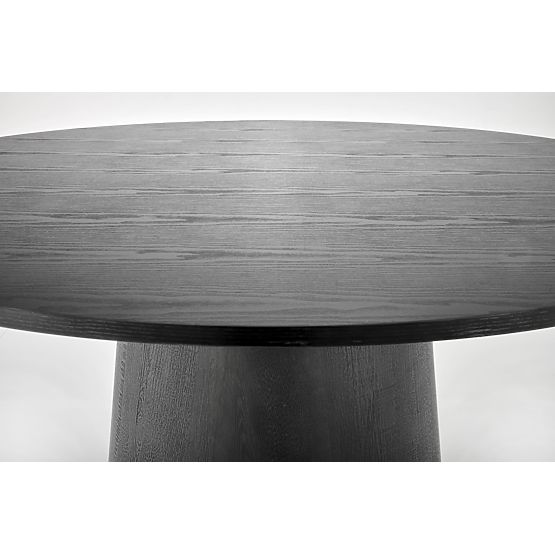 GINTER round table, black (2p=1pc)