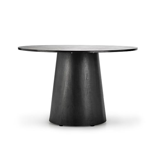 GINTER round table, black (2p=1pc)