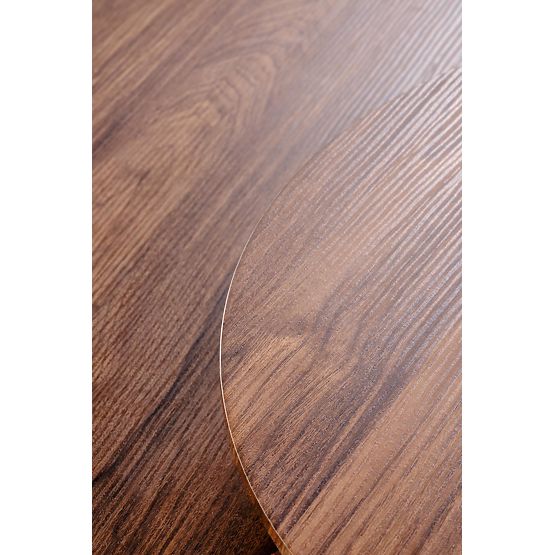 GISELA S walnut conference table (2p=1pc)