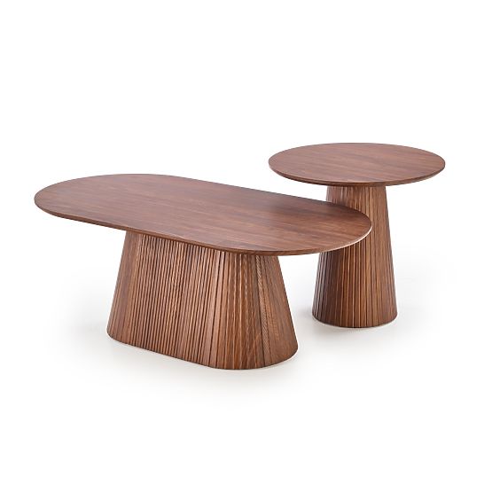 GISELA S walnut conference table (2p=1pc)