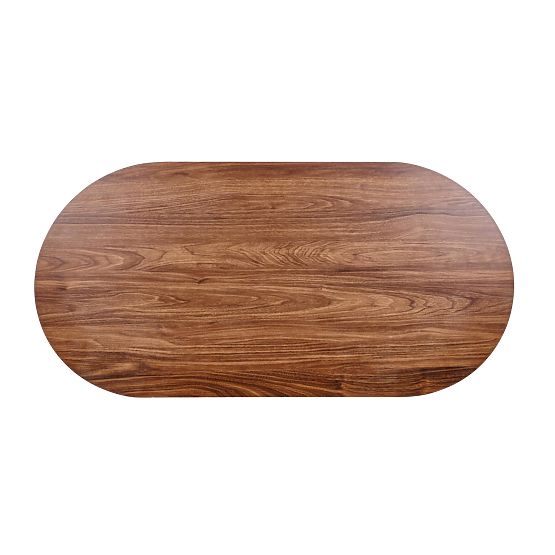 GISELA walnut coffee table (2p=1pc)