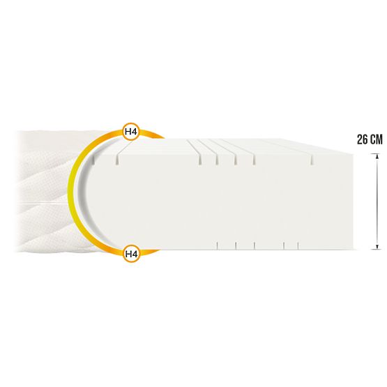 Goya Max Plus foam mattress 90 x 200 cm