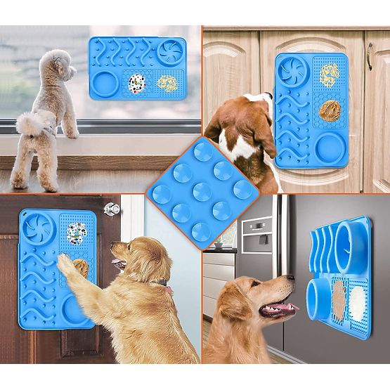 GREEN SLOW FEEDING LICK MAT