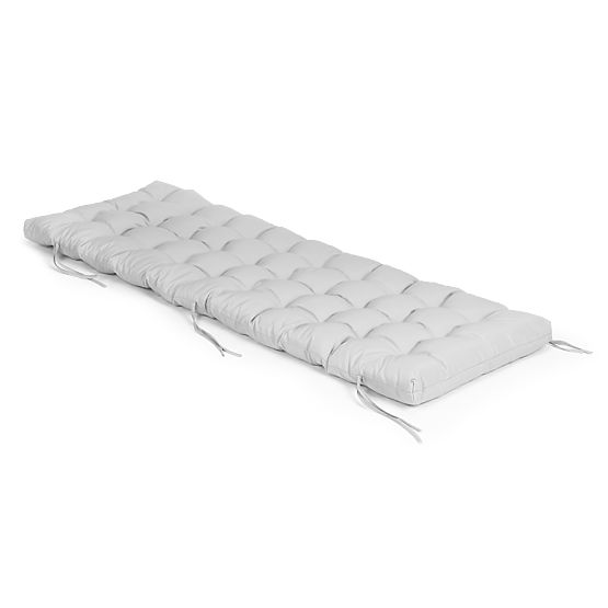 Grey Garden Lounger Cushion 145 x 52 cm ModernHome