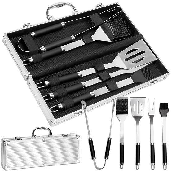 Grilling Accessories GAFAL 6-Piece Set with Case