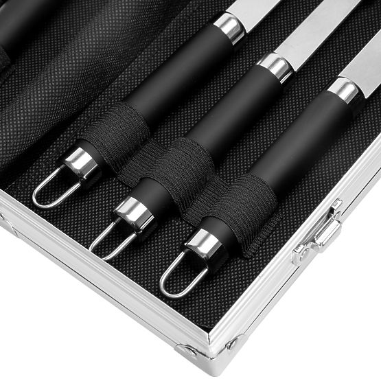 Grilling Accessories GAFAL 6-Piece Set with Case