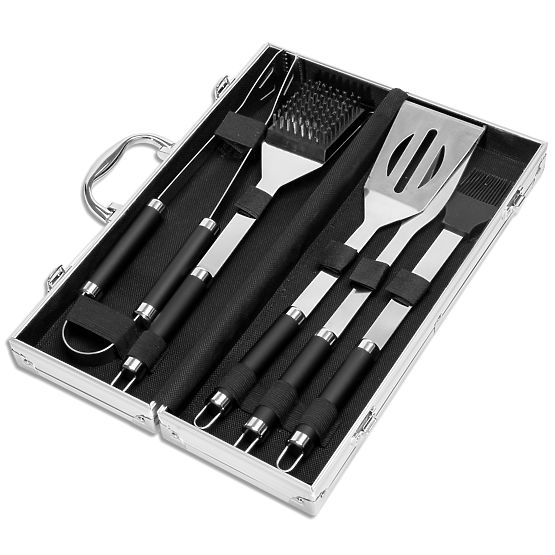 Grilling Accessories GAFAL 6-Piece Set with Case