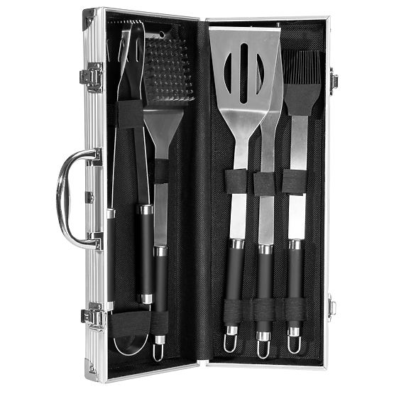 Grilling Accessories GAFAL 6-Piece Set with Case
