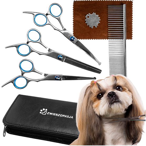 GROMMY Animal Scissors Set for Dogs and Cats