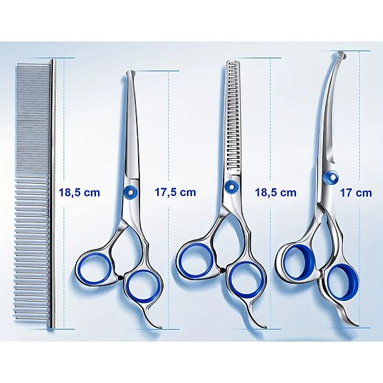 GROMMY Animal Scissors Set for Dogs and Cats