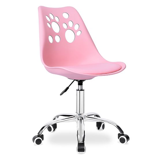 Grover Swivel Chair Pink