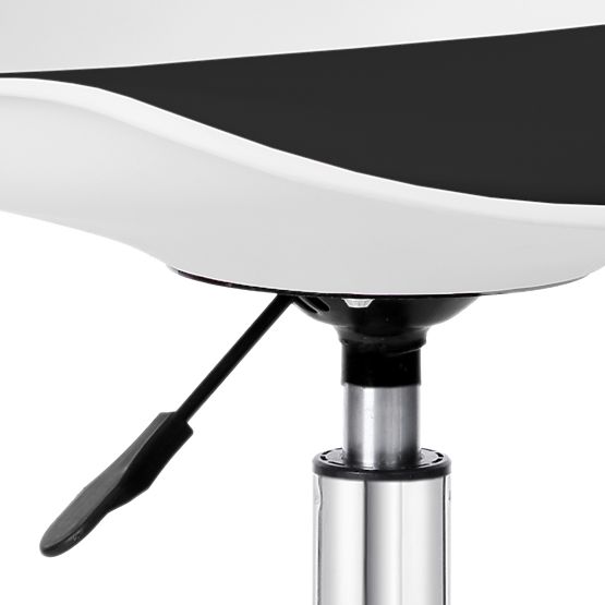 Grover Swivel Chair White-Black