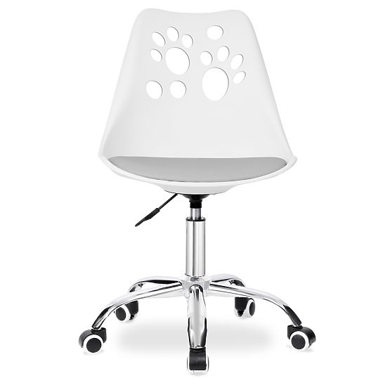 Grover Swivel Chair White-Grey